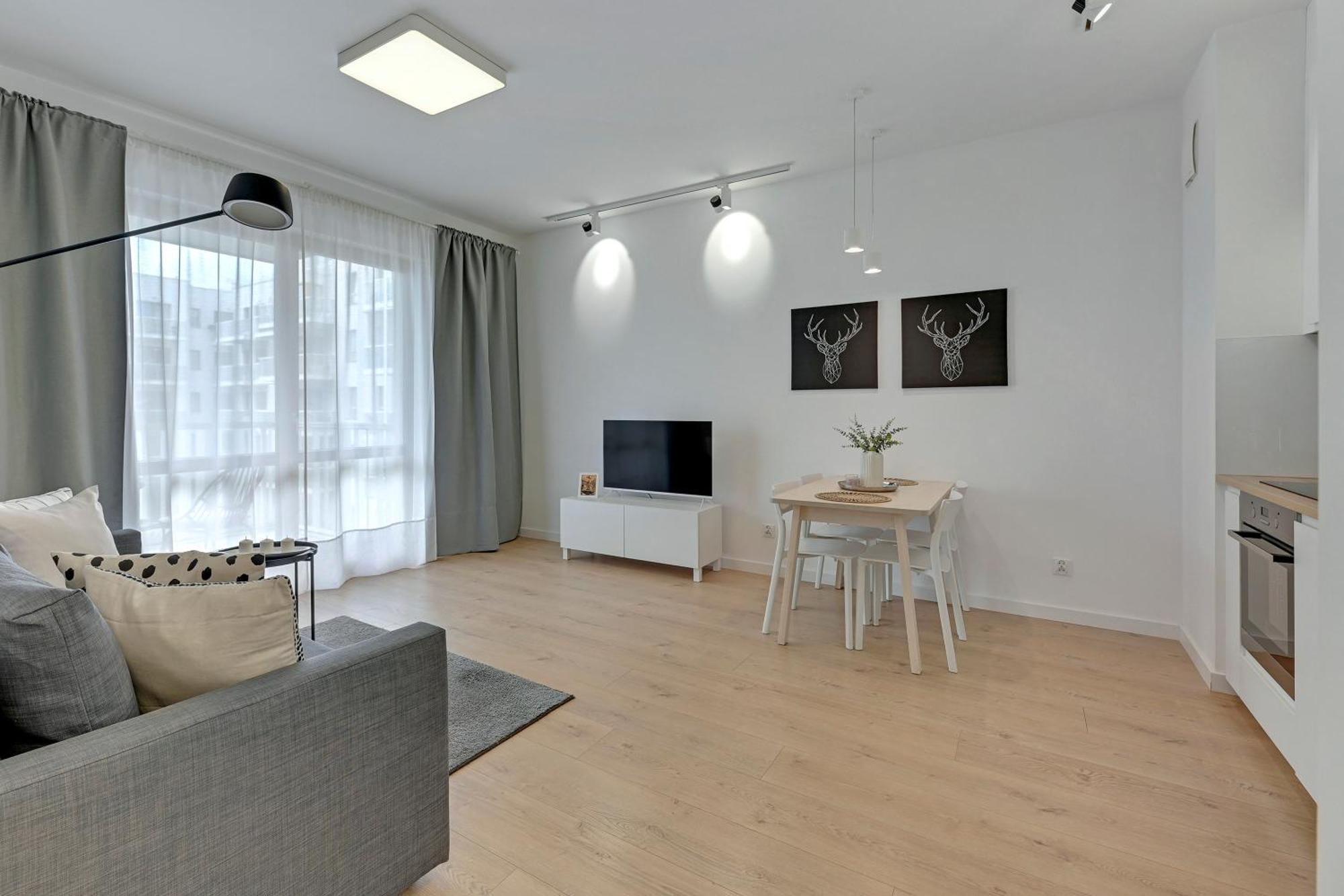 Mila Baltica Seaside, Sauna, Gym & Parking By Downtown * Gdaňsk